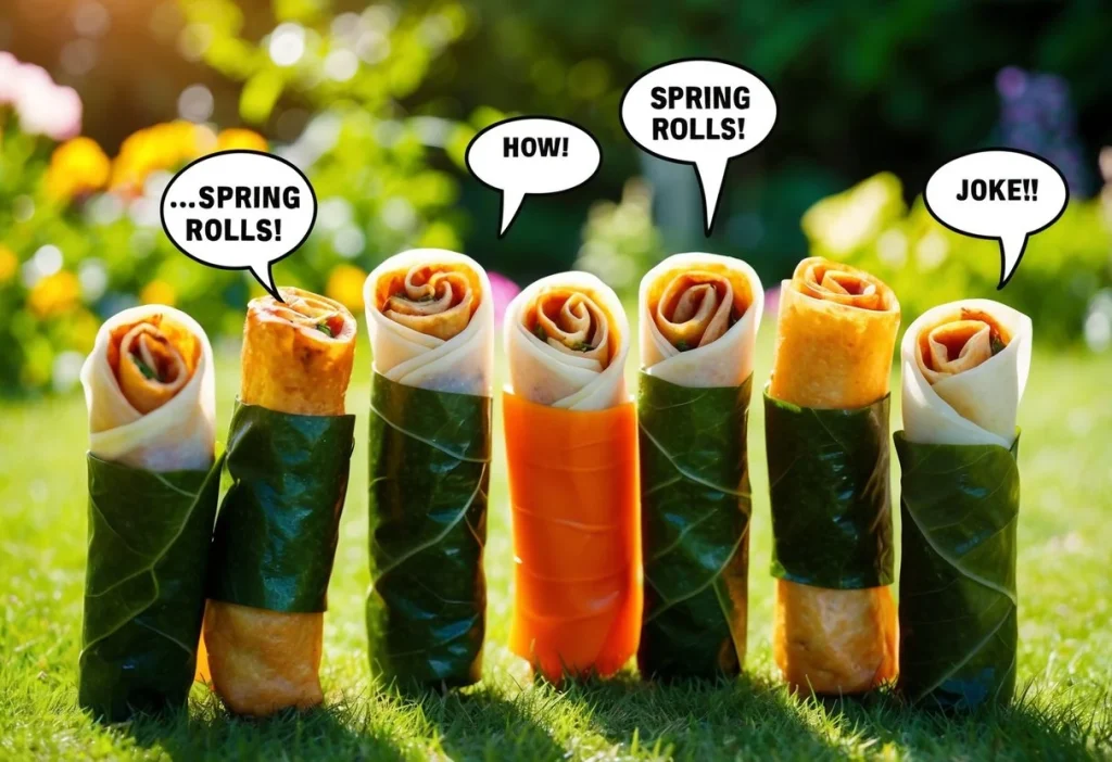 Spring Roll Puns
